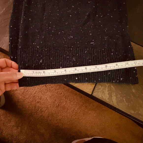 NWT - Beautiful Navy Blue w/White Specks Size XXL Sweater Pants w/front pockets. - Picture 8 of 10